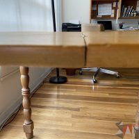 Lote 022 - Mesa de juegos belga con un cajón secreto para guardar cartas, fichas, etc... - Imagen 11