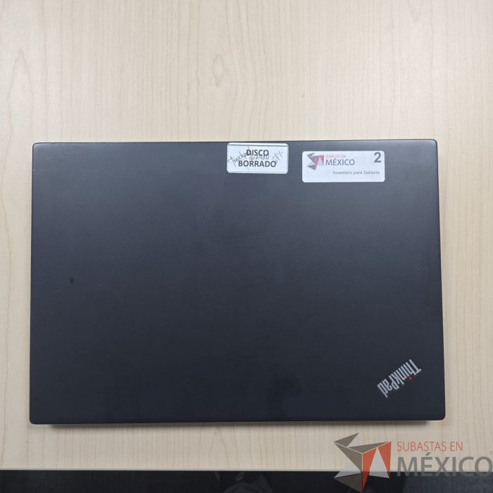 Lote 002 - Laptop Lenovo ThinkPad T480s - Imagen 2