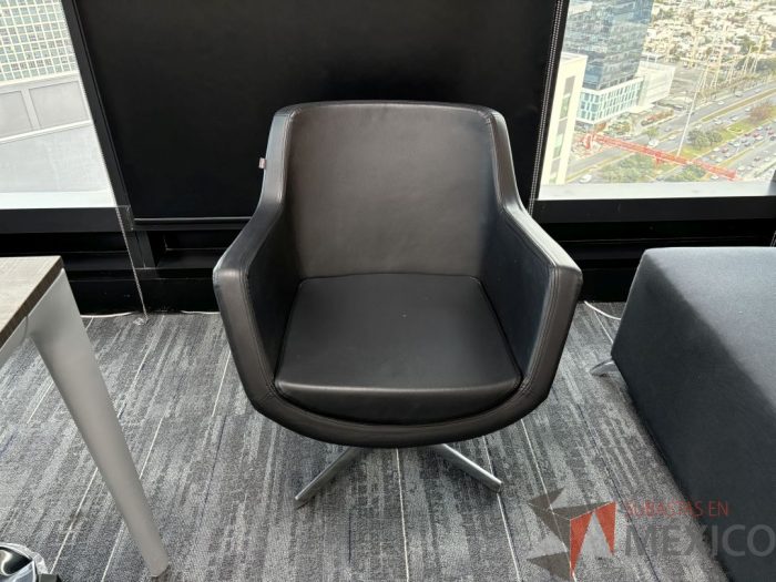 Lote 021 - Sillón de 1 plaza en piel