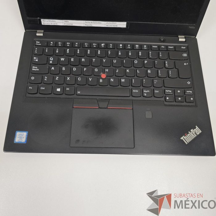 Lote 007 - Laptop Lenovo ThinkPad T480s - Imagen 5