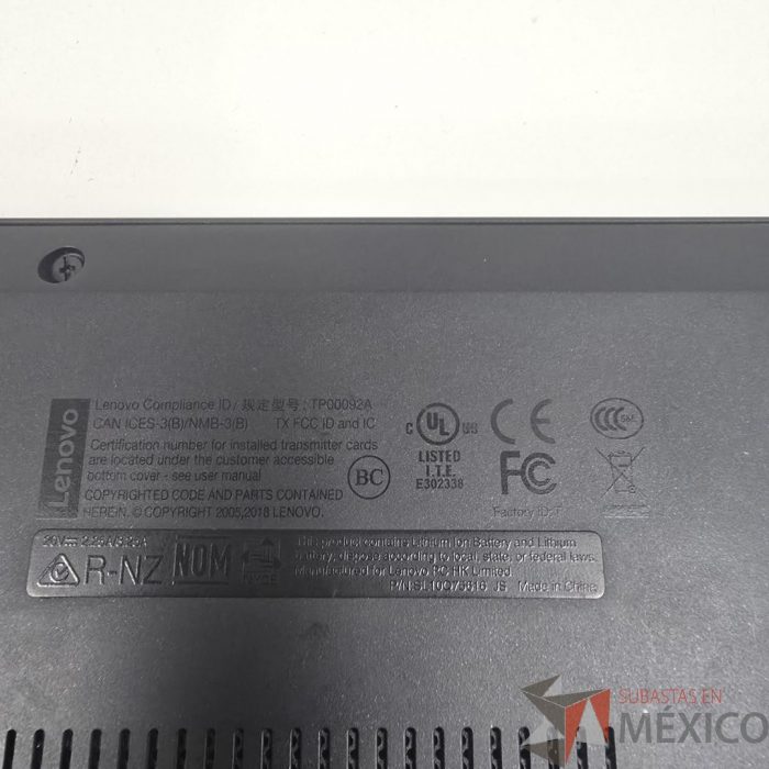 Lote 008 - Laptop Lenovo ThinkPad T480s - Imagen 7