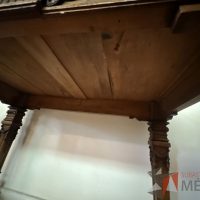 Lote 024 - Mesa francesa con 4 patas, labrada en madera en el siglo XIX - Imagen 11