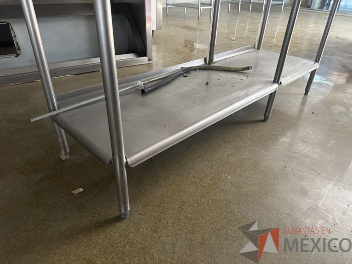 Lote 022 - Mesa de acero inoxidable - Imagen 5
